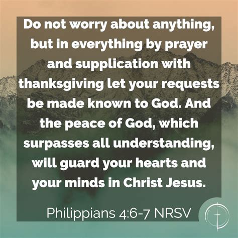 Philippians 46 7 Nrsv Northminster Church