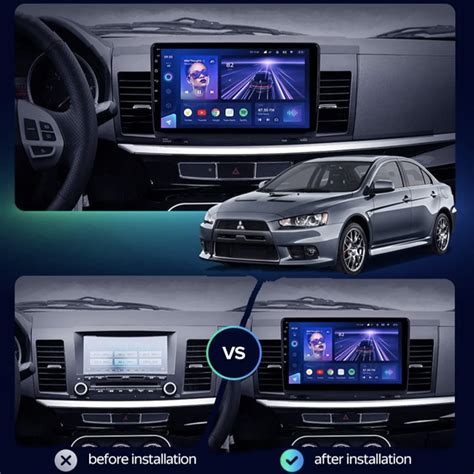 Mitsubishi Lancer Inch Android Apple Carplay Car Stereo