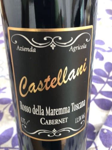 2018 Castellani Rosso Della Maremma Toscana Cabernet Vivino United States