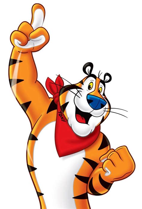 Tony The Tiger Cute Canvas Paintings Cartoon Tiger Cartoon Wallpaper