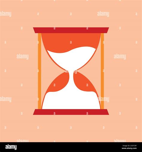 This Is An Illustration Depicting An Hourglass This Illustration Is Suitable For A Variety Of