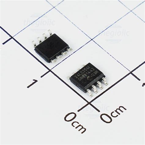 24LC256T I SN IC EEPROM 256Kbit 8 SOIC Giao tiếp I2C