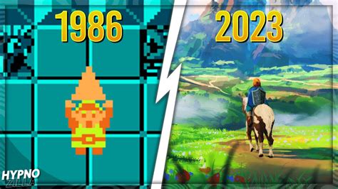 The Evolution Of The Legend Of Zelda Games 1986 2023 YouTube