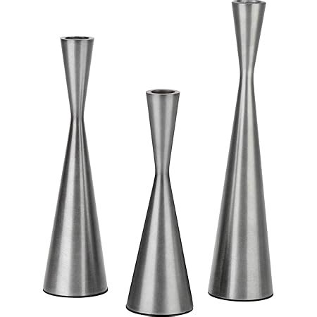 Amazon Homend Set Of Metal Taper Candle Holders Candlestick