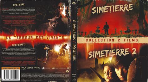 Jaquette DVD de Simetierre et Simetierre 2 BLU RAY Cinéma Passion