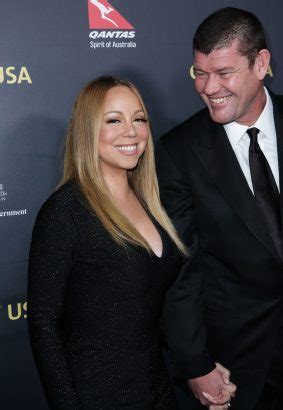 Mariah Carey Fianc E James Packer Exhibe Son Norme Diamant Photos