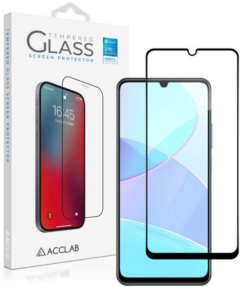 Захисне скло ACCLAB Full Glue для Realme C51 Black 1283126582837