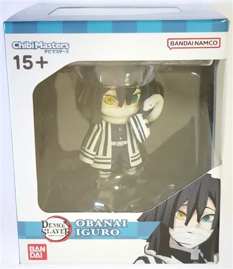 Demon Slayer Kimetsu No Yaiba Chibi Masters Obanai Iguro Figure Eur 16