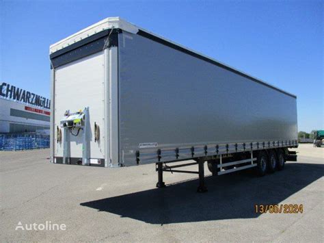 Schwarzm Ller Power Line Cargo Curtain Side Semi Trailer For Sale