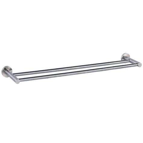 QS Basics Inoxis Stainless Steel Wall Mounted Towel Rail