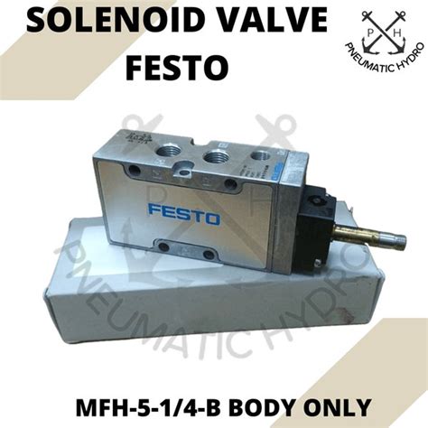 Jual SOLENOID VALVE FESTO MFH 5 1 4 B BODY ONLY Di Lapak Pneumatic