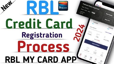 How To Register Rbl Credit Card In Mobile App Rbl My Card App Use In