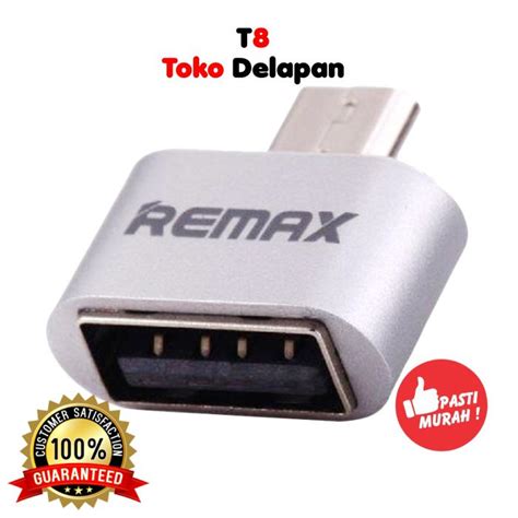 Jual REMAX OTG Micro USB To USB Port Indonesia Shopee Indonesia