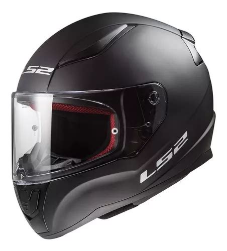 Casco Moto Integral Ls Rapid Solid Negro Mate Mercadolibre