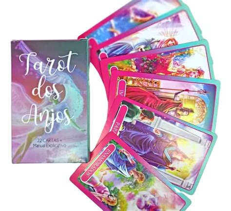 O Tarot Dos Anjos Deck Cartas Baralho Taro Marselha