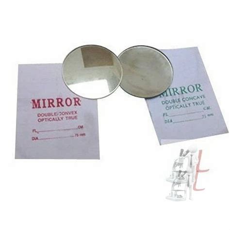 Wkm Optical Glass Convex And Concave Mirror Dia 75mm Focal Length 15cm At Rs 268 00 Reflective