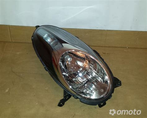 Reflektor Prawy Lampa Nissan Micra K Lift Lampy Przednie