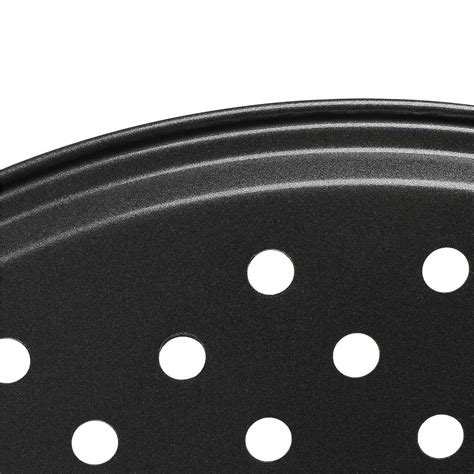 Non Stick Pizza Pan Segarty 2 Pack 12 Inch Carbon Steel Perforated