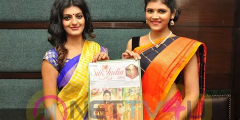 Sangeetha Kamath Tanishq Tiwari At Silk India Expo Curtain Raiser