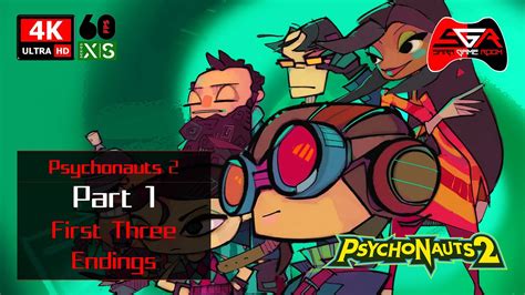 Psychonauts 2 Part 1 Loboto S Labyrinth Series X 4K UHD 60fps YouTube