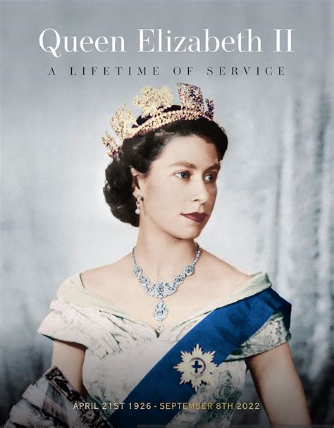 Queen Elizabeth Ii A Lifetime Of Service