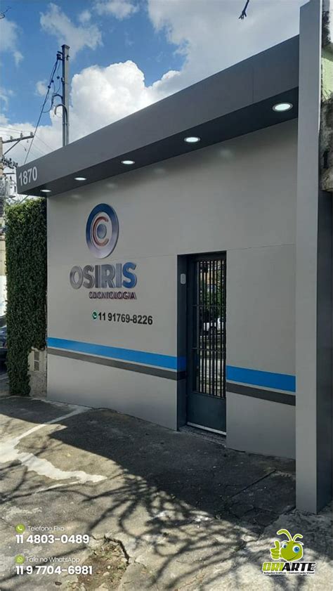 Fachada Revestida Em Acm Para Dentista Criarte