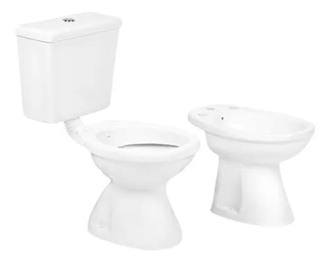 Juego Inodoro Corto Deposito Bidet Orif Italiana Capea Mercadolibre