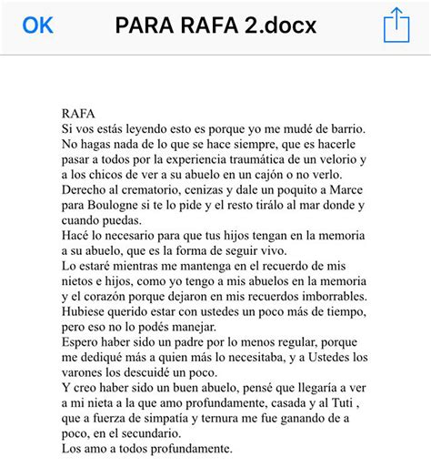 Antes De Morir Su Papá Le Dejó Escondida Una Emotiva Carta Que Estalló