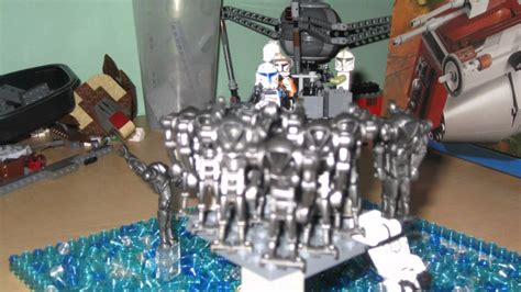 Lego Star Wars Battle On Kamino Moc Youtube