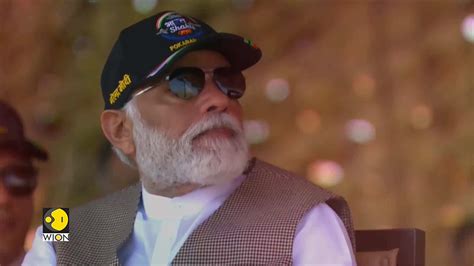 Indian PM Modi Attends Bharat Shakti Exercise In Rajasthan S Pokhran