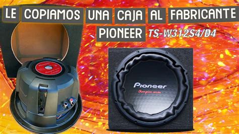 La Caja De Pioneer Para Su Subwoofer Champions Series Youtube