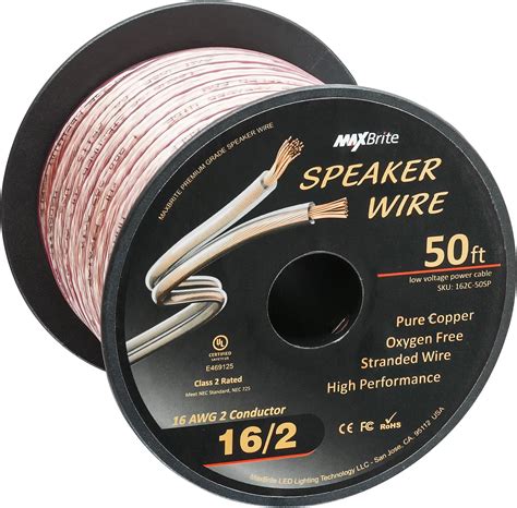 Amazon RCA AH16100SR 100 Ft 16 Gauge Speaker Wire Electronics