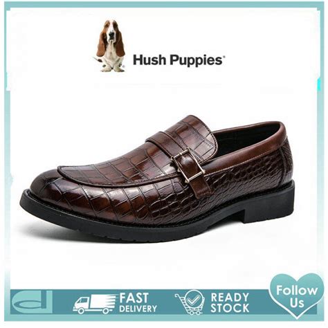 Hush Puppies Leather Shoes Men Formal Shoe Wedding Shoes Formal Shoes