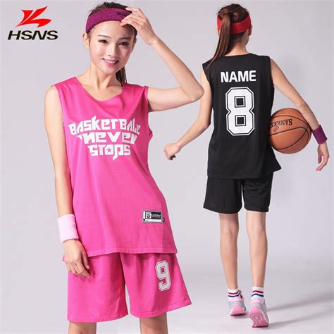 Reversible Basketball Wear Female Suit Double Sided Customized Women