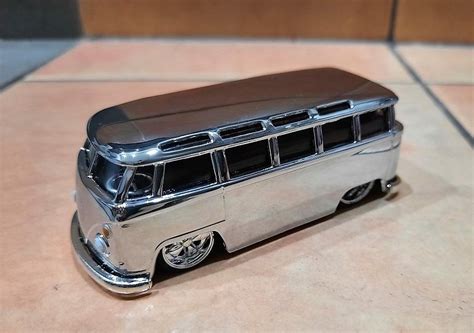 CHROME 62 VW BUS Jada V Dubs 1 64 Hobby Exclusive Series Hobbies