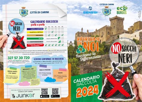 Rifiuti Ecco L Eco Calendario Della Raccolta Porta A Porta