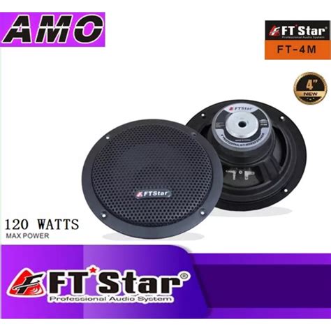 Megapro FT Star 4 Inches Professional Hi Fi Midrange Speaker FT 4M With