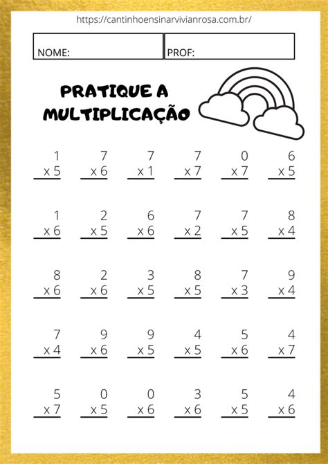 Ideias De Atividades De Multiplica O Atividades Atividades De The