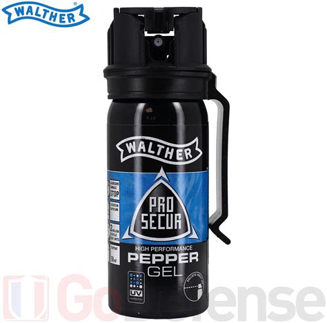 Walther Pepper Gel Pro Secur Jet Droit 50ml GoDefense