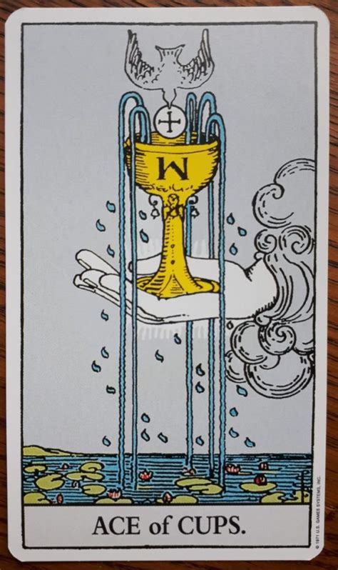 Ace Of Cups And Ace Of Swords Combination Meaning Calming Cosmos