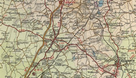 bromsgrove map