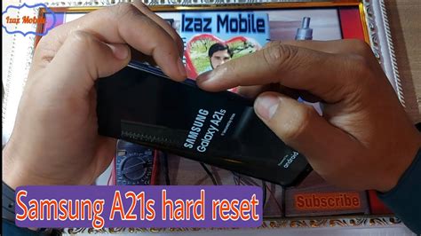 Samsung A21s Hard Reset Pattern Unlock How To Reset Galaxy A21s YouTube