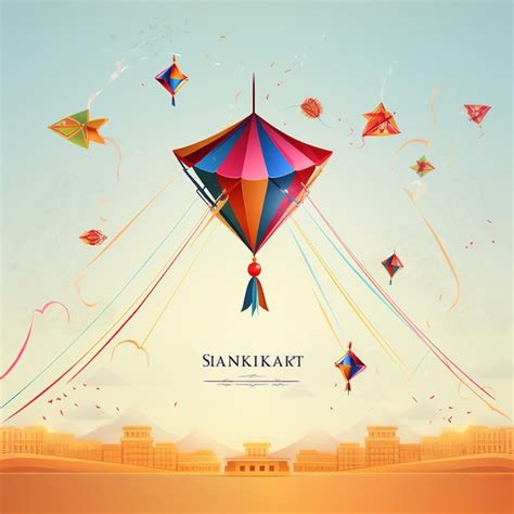 Premium Photo Illustration Of Indian Happy Makar Sankranti With