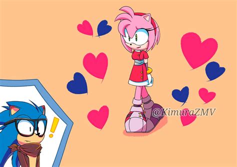 Sonamy Au Sonic Boom By Kimurazmv On Deviantart