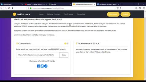 Airdrop Exchange PUKKAMEX 50 Pukas Por Registro Y 100 Por Referido