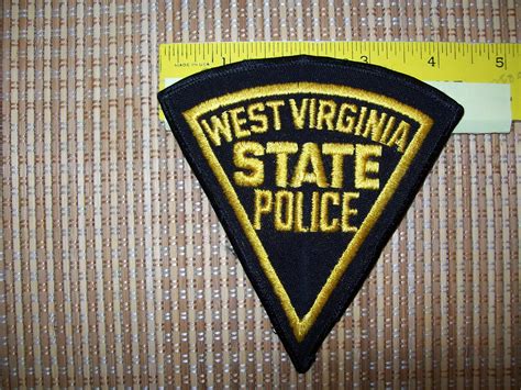 West Virginia State Police Uniform Patch Vintage | Etsy