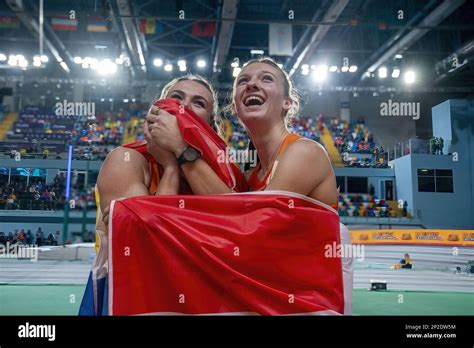 Istanbul Femke Bol And Lieke Klaver In Action In The 400 Meters Final