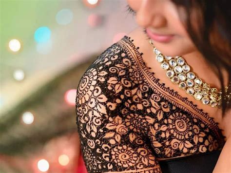 15 Marvelous Blouse Mehndi Designs You Can Try In 2023 Artofit