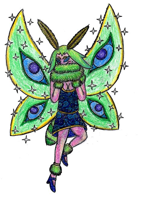 Moth Girl By Bysthedragon On Deviantart