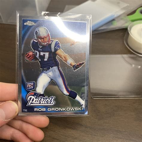 2010 Topps Chrome C112 Rob Gronkowski Rc Ebay